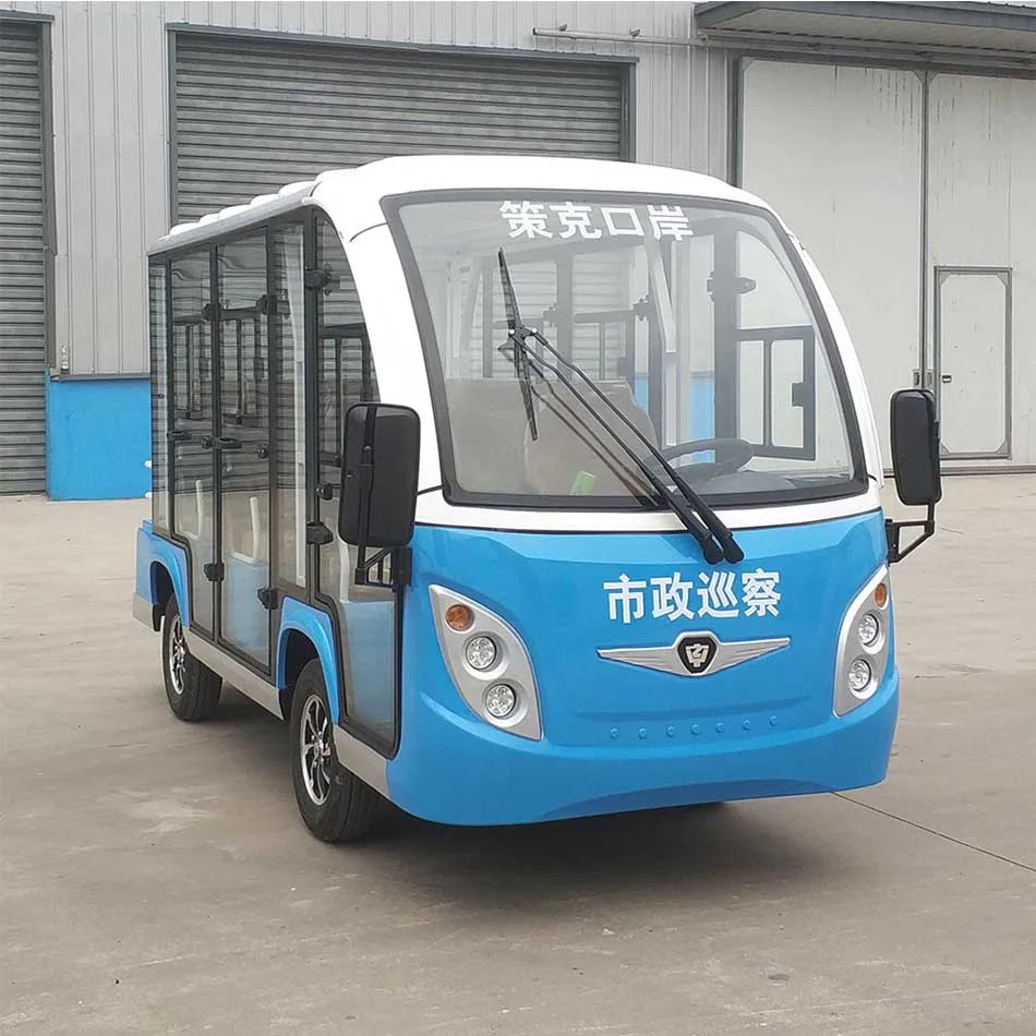 Небольшой окружающую среду Тур 8 местный Электрический экскурсионный автомобиль в Китае (стандарты CE, для туристов