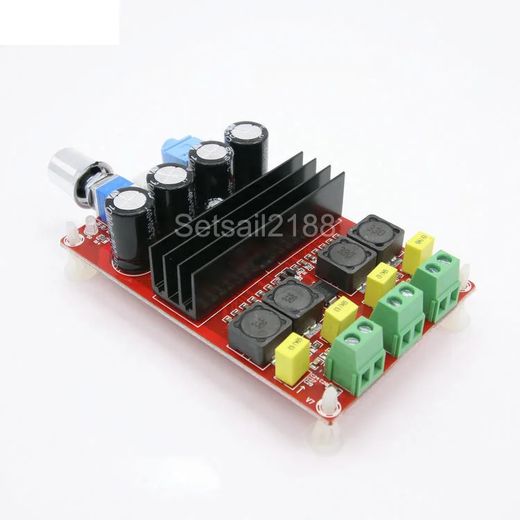 2x100W XH-M190 TPA3116D2 цифровой аудио усилитель доска Высокая мощность TPA3116 двойной трек 2 канала