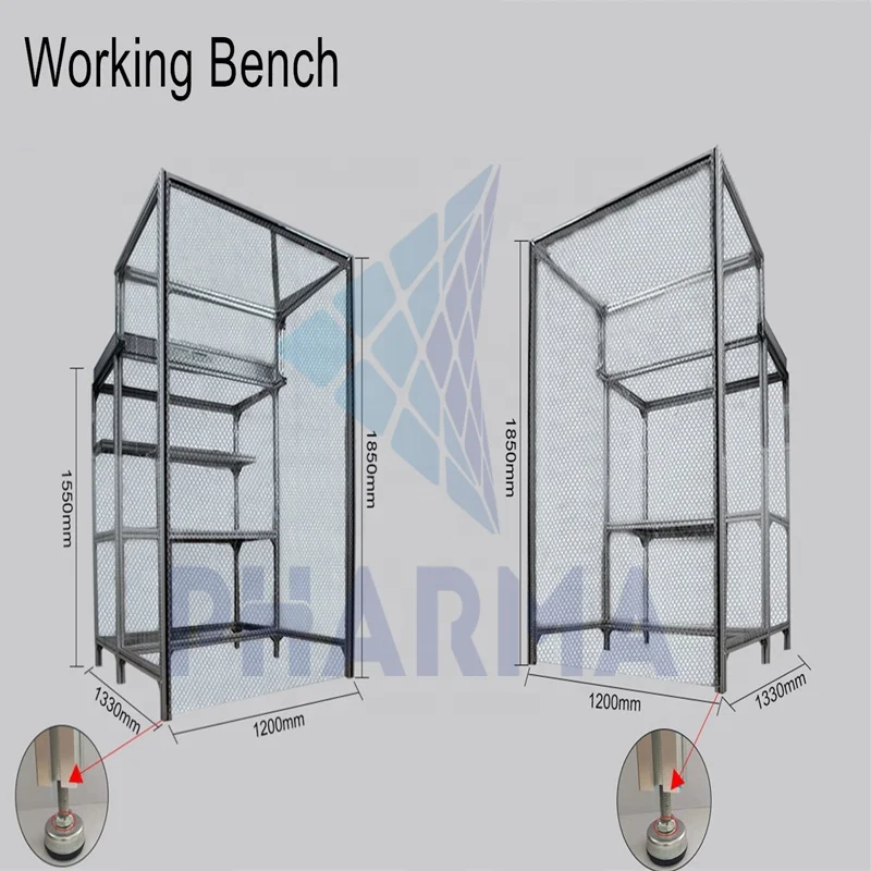 Portable Cleaning Room 220V 110V Repair Tools Iso Ce Certificate Clean Weighting booth