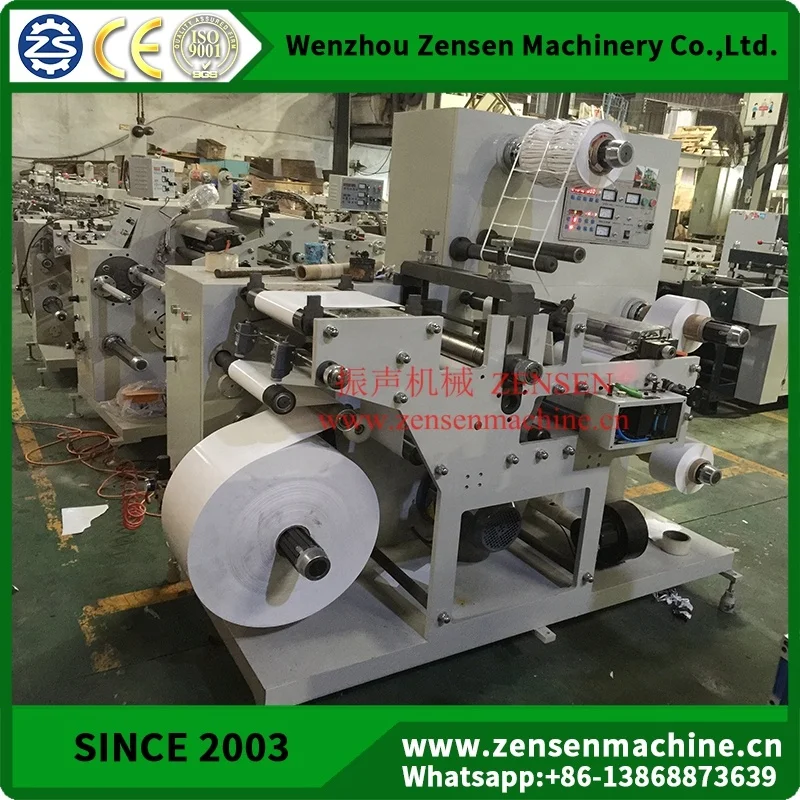 
Rotary Die Cutting Machine With Slitting Function For Blank Adhesive Label 