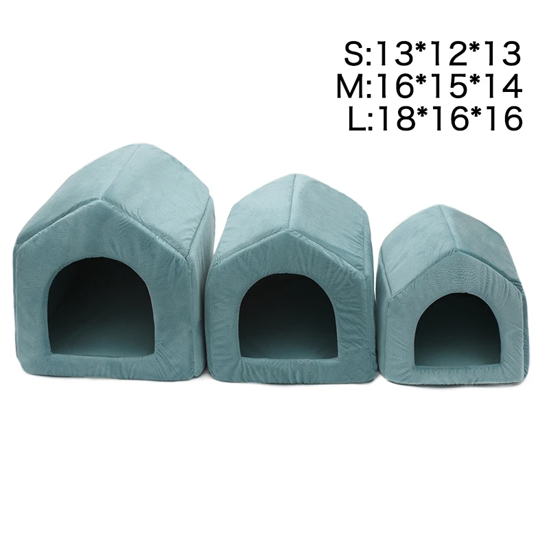 New Fashion Removable Cover Mat Dog House Dog Beds For Small Medium Dogs Pet Products House Pet Beds for Cat