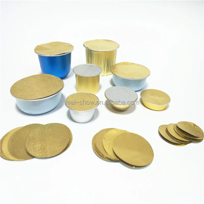 Aluminum container sealing lids aluminum foil easy peel off sealing film