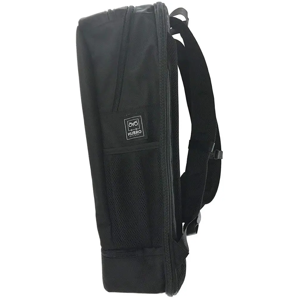 Heavy duty durable boosted board backpack skateboard bag with longboard carry panel