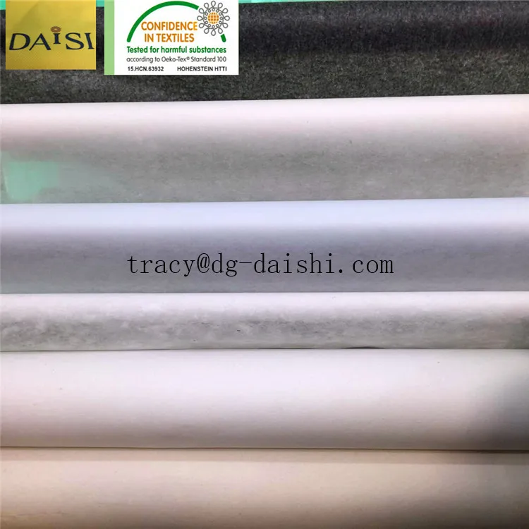 two side easy tear away 100% cotton fabric for embroidery