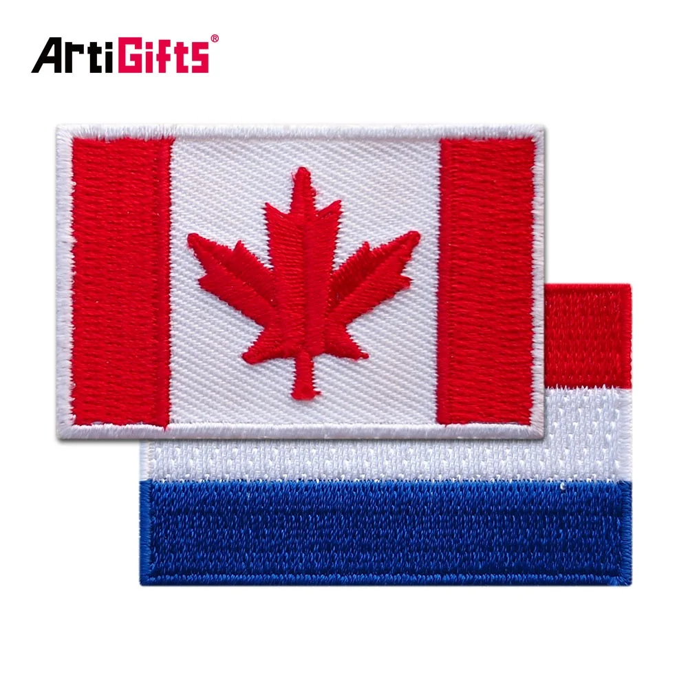 Заводская распродажа значок безопасности индивидуальный флаг вышитая нашивка для одежды