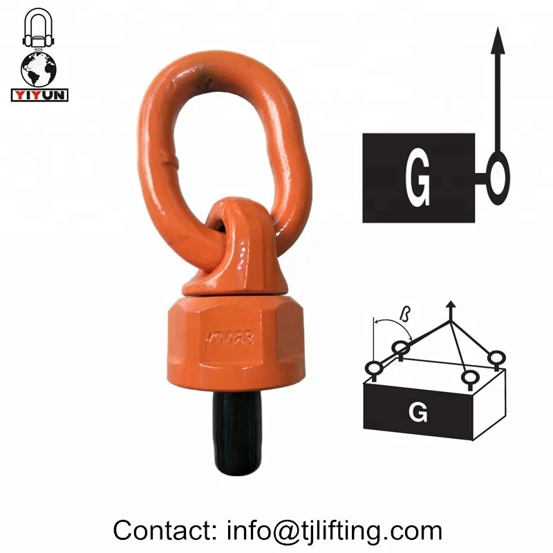 Новые детали G80 2-1/4-4 5 UNC vlbg подъемное кольцо поворотное соединение подъемный глаз g80 винтовые точки боковое тяговое