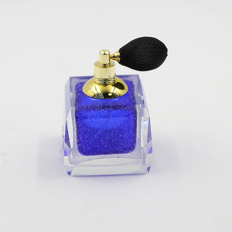 
colorful artworks murano glass perfume bottle for business gift 