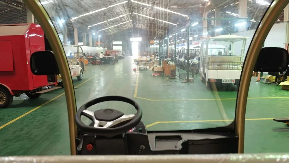  Подходящей ценой 14 сеатер 72В Электрический экскурсионный автобус электрический автомобиль Китай Туристический для продажи