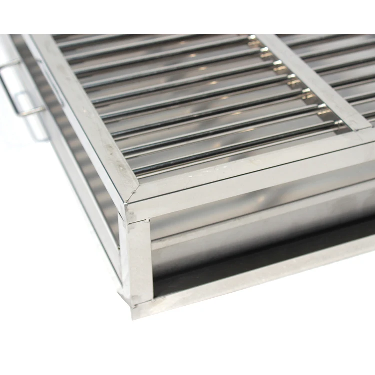 
Stainless steel material 68*46*12 cheap portable indoor dog pet toilets for sale 