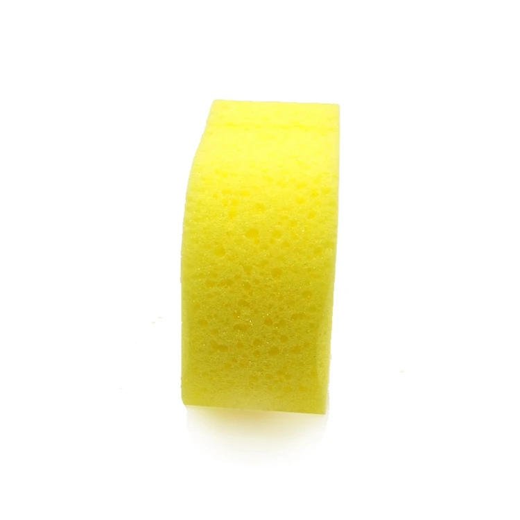 Yellow thickening body cleaning bath shower massage seaweed sponge