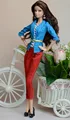 15 styles for choose Festival Gifts For Girls Gift Doll Accessories lifestyle Suit Wedding Dress bobtail