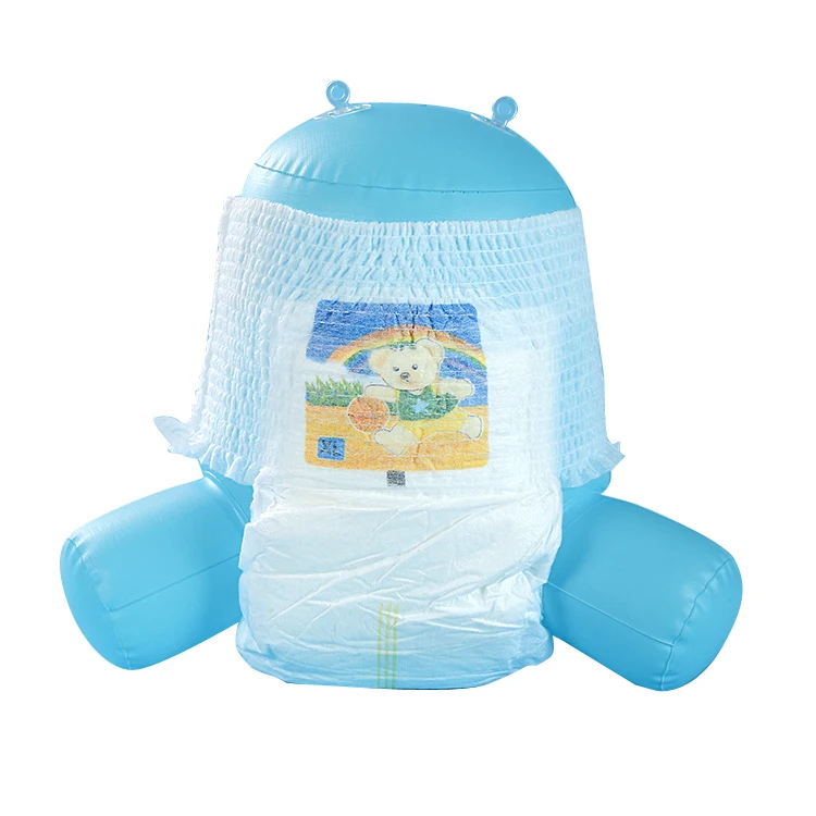 Manufacturer Baby Diaper Nappies Colored Disposable Baby Training Pants Diaper
