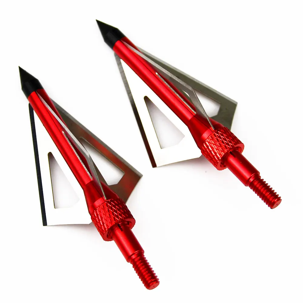 3 Blade Carbon Bow Arrow Archery Turkey Fish Arrowhead Hunting