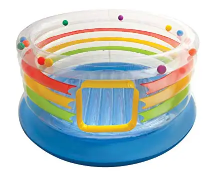 LC Inflatable Colorful Jump O Lene Kids Ball Pit Castle Bouncer For Age 3 Above