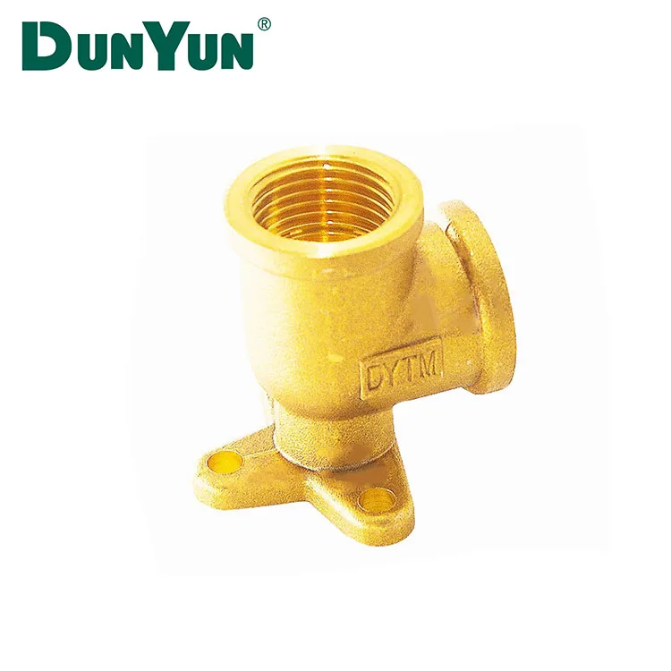 CNC Machining Parts Brass elbow fitting Screw Brass Plumbing Pipe fittings