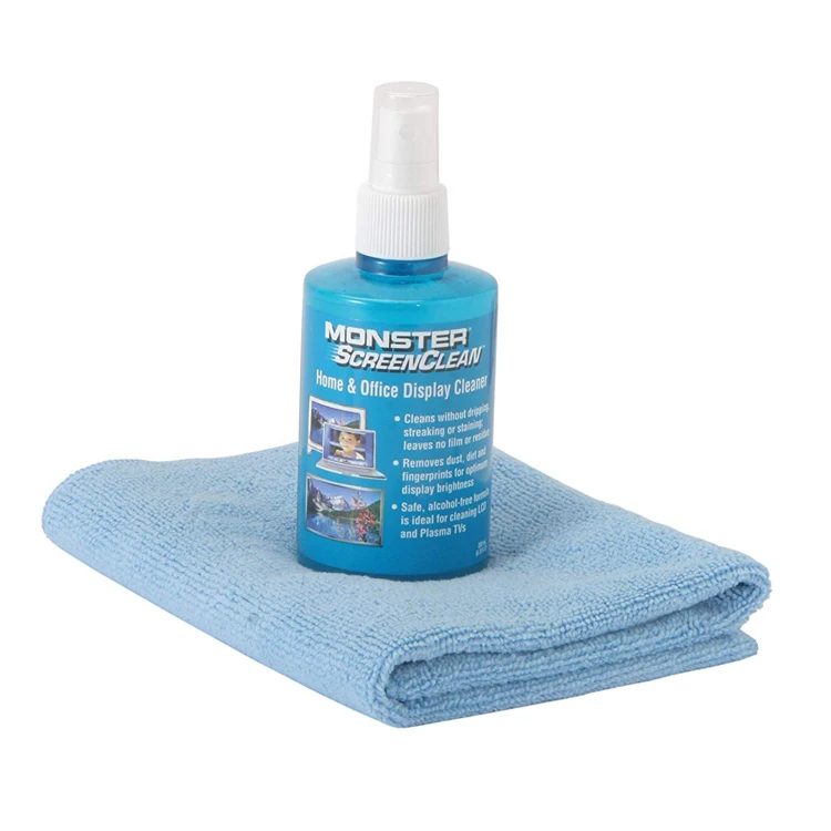 Monster ScreenClean Display Cleaning Kit (New alcohol free formula) (TV CLNKIT)