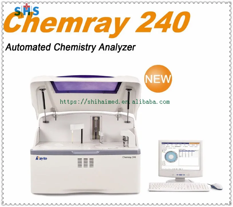 Chemray 240 Autonatedd clinical chemistry analyzer price good Up to 160 tests per hours