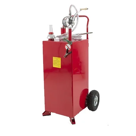 30Gallon Gasoline Caddy With 2 Way Rotary Pump