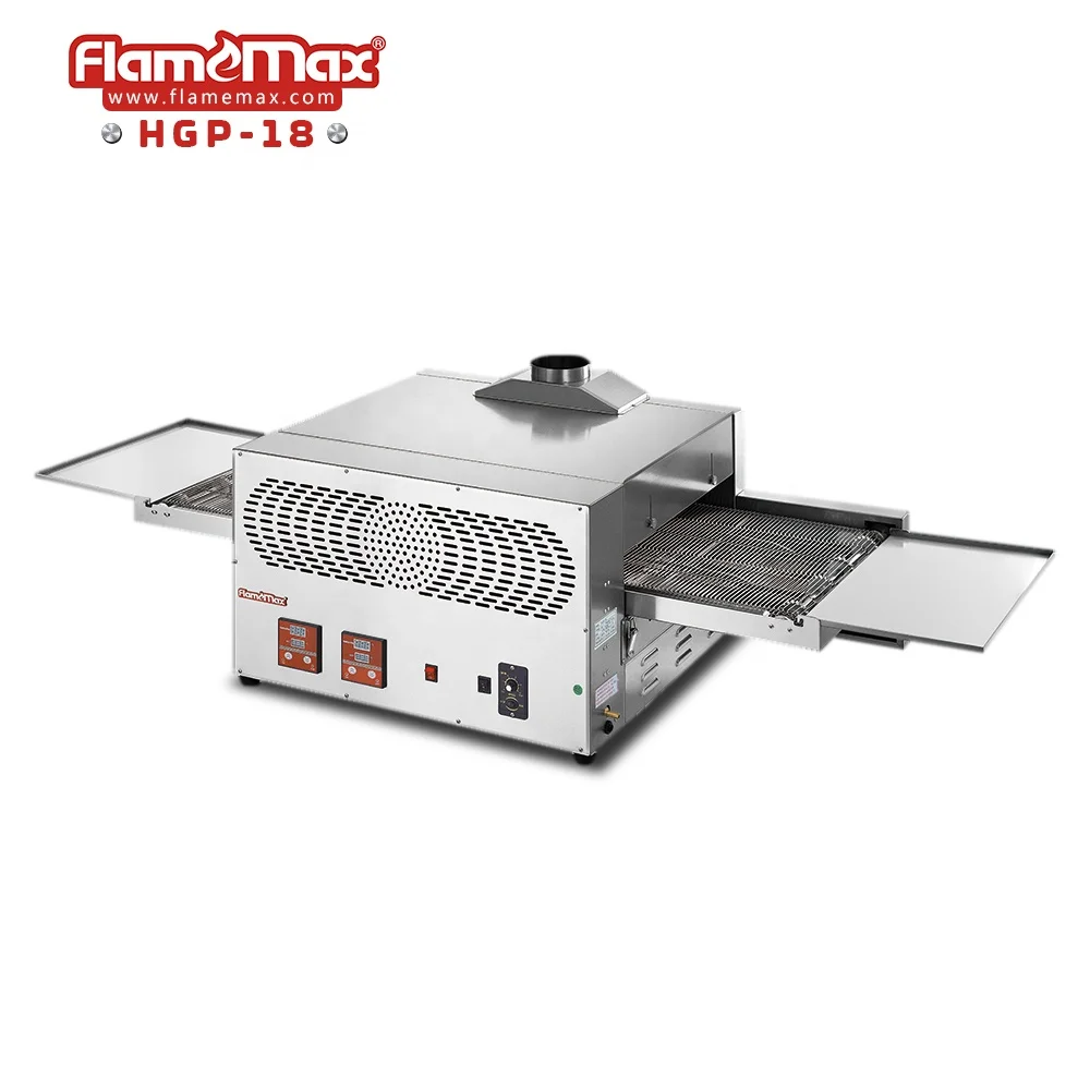 HGP-1-4 Single Deck Iron Spray Paint Gas Pizza Oven
