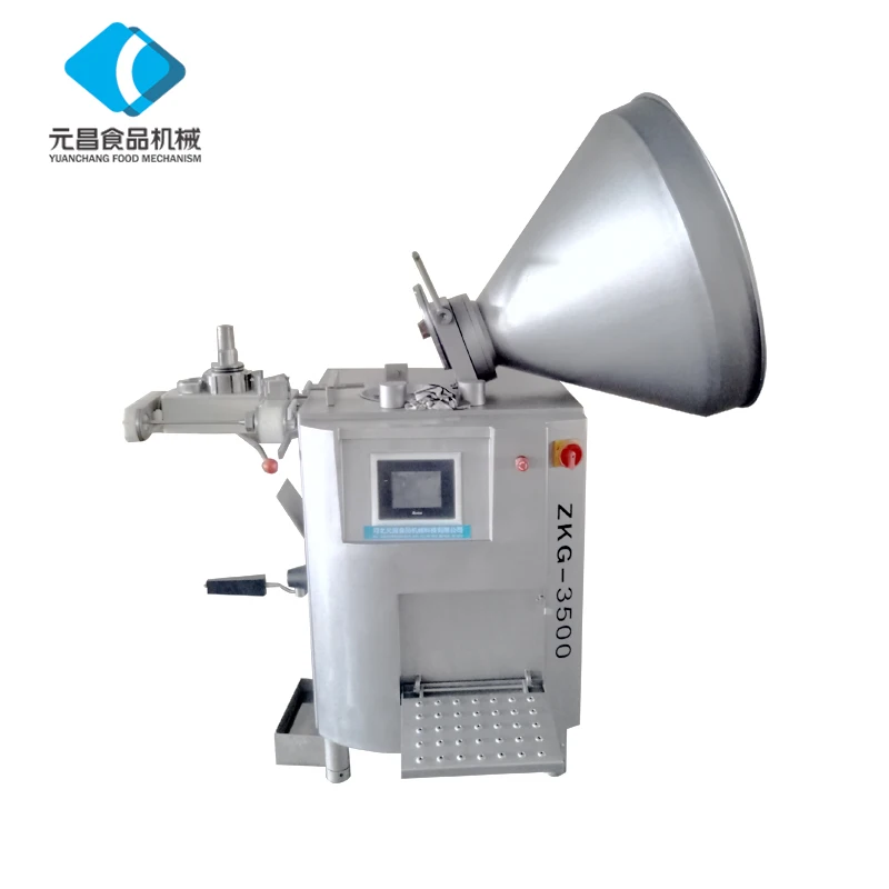 Автоматическая вакуумная машина для изготовления колбасных изделий