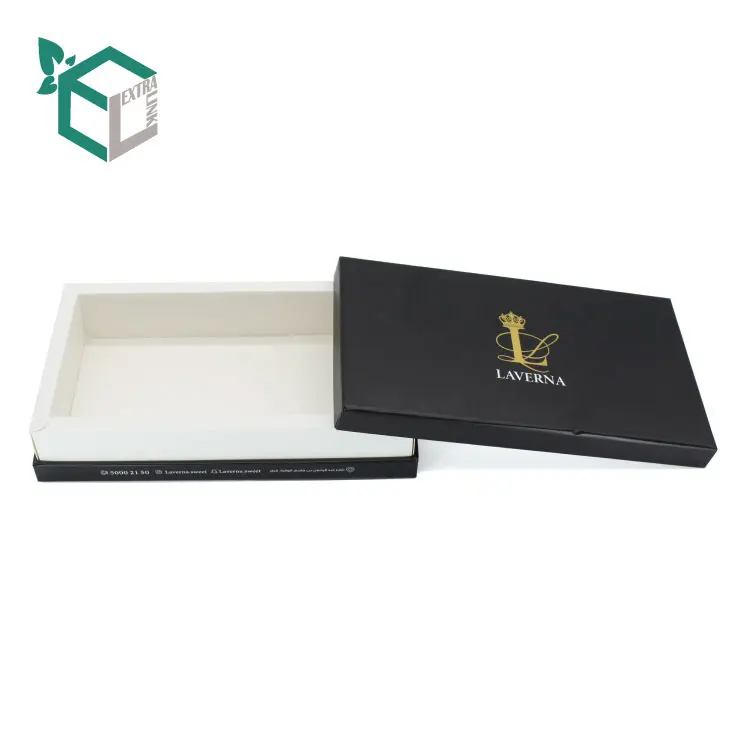 Luxury Top And Base Lid Cardboard Paper Long Wallet Packaging Box