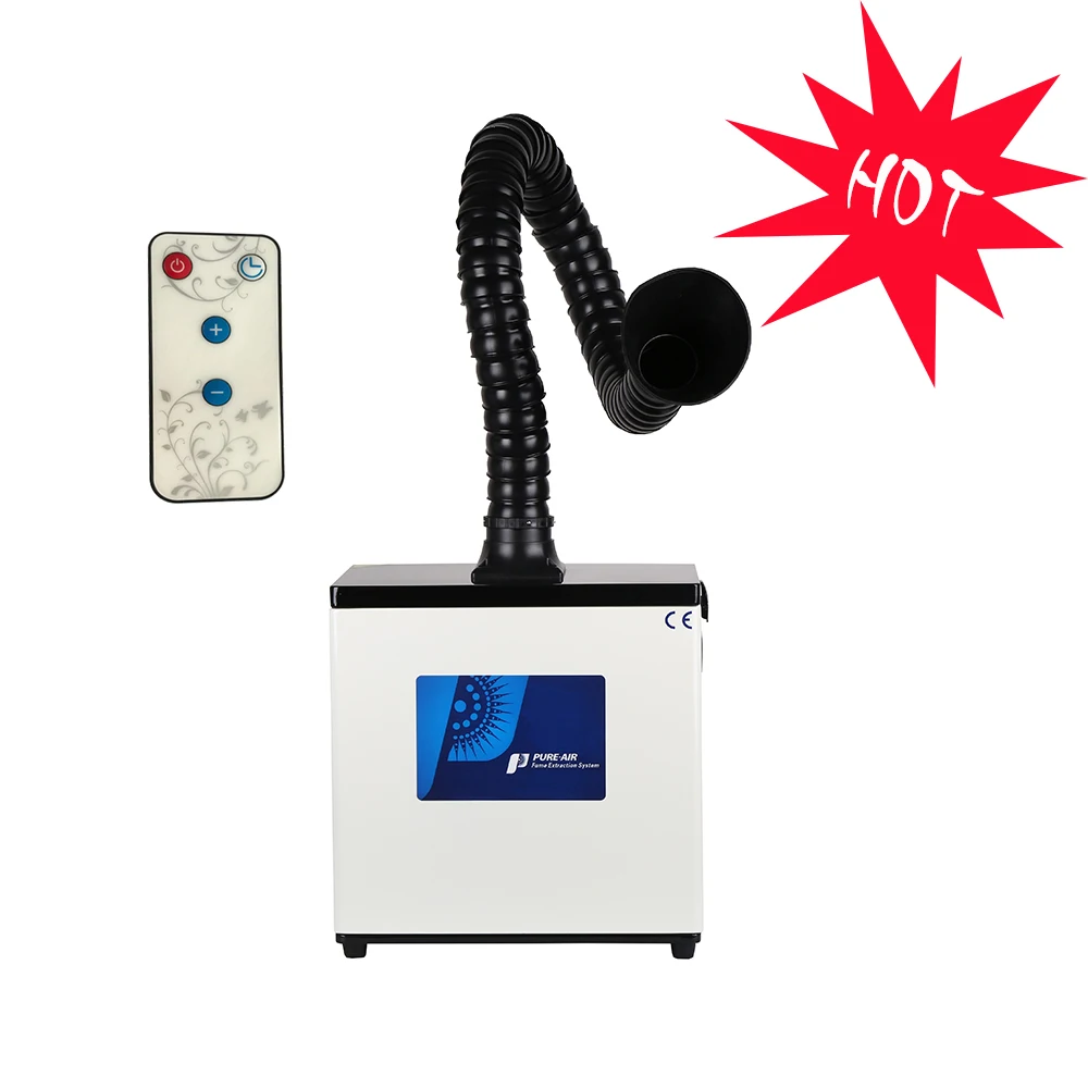 
China Supplier Pure-Air PA-300TS-IQ High Quality Vacuum Cleaner Fume Extractor For Cleaning Room With Low Noise 
