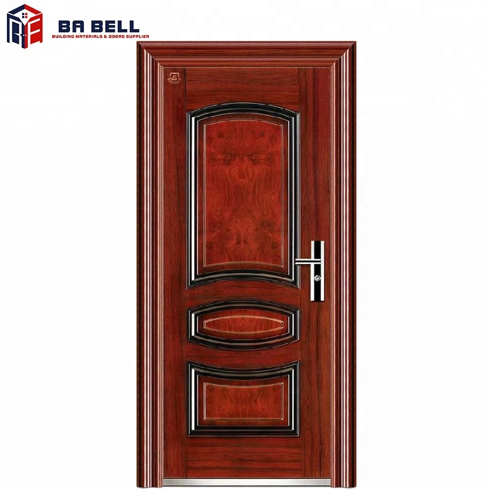 Finished Surface Finishing And Stainless Steel Door Material Used Metal Security Doors Interior Door