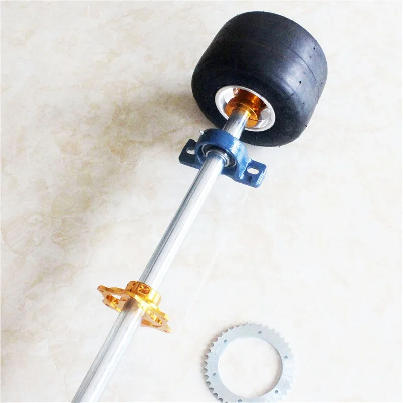 Rear Axle kit and Tires & Rims For 150cc Racing Go-Kart Parts