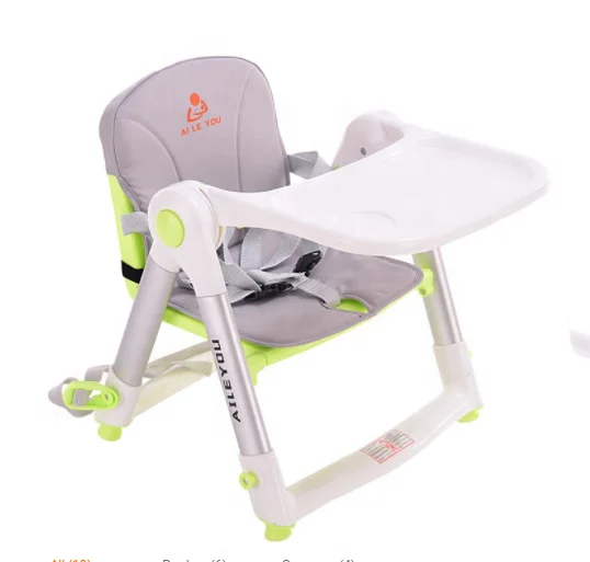 2019 Hot selling Foldable high chair baby dining chair baby feeding chair