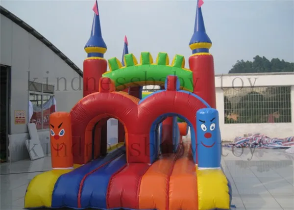 
inflatable obstacle course for kids/Infatable bounce house/outdoor inflatable playground toys 