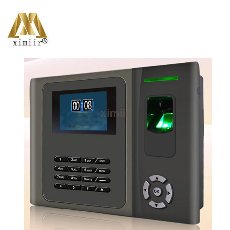 XM200 Fingerprint  Attendance User-defined Function Key Time Clock Linux System With Webserve Function Biometric Time Recording