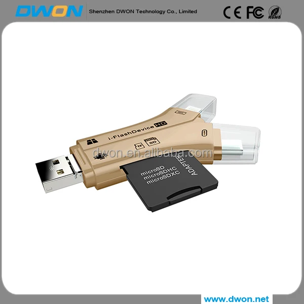 4 в 1 OTG Micro USB Type-C флэш-накопитель разъем адаптера TF SD Card Reader Amazon