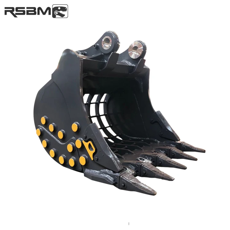 40ton excavator 100mm*100mm grid size skeleton bucket