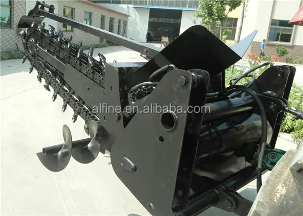 Best quality hard ground working asphalt trencher with bullet teeth.