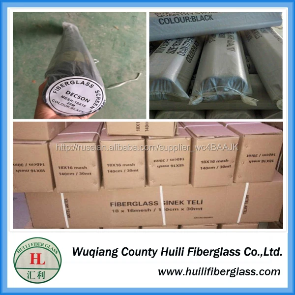 Huili дешевые 18*16 стекловолокна fly сетка экран комаров насекомых mesh/phifer
