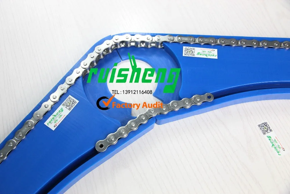 Красочный вно направляющей для пластиковые статьи, uhmw-pe направляющей руководство материала