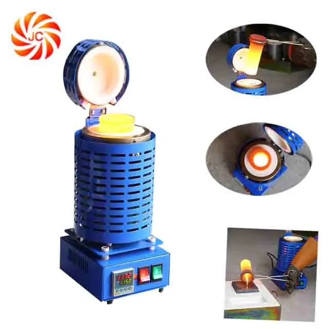 220V 4kg Electric Furnace for Melting Scrap Metal