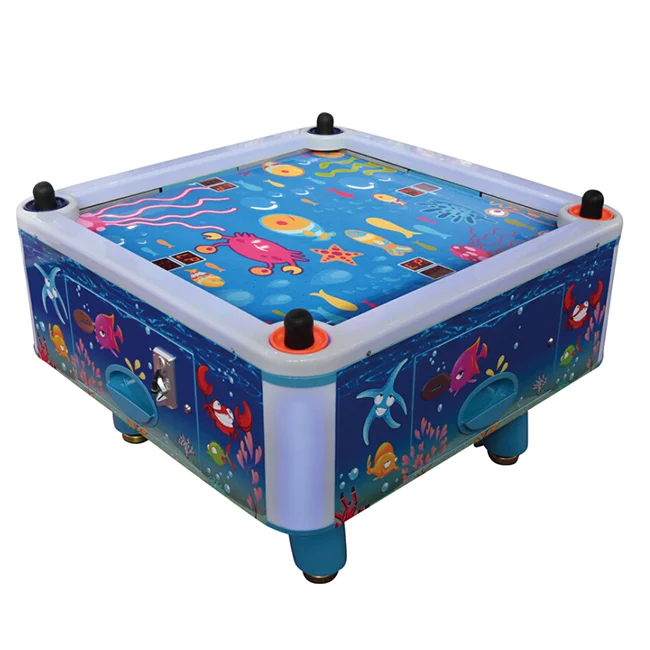 Classic Game Air Hockey 4 Person Mini Air Hockey passed CE