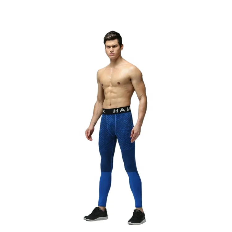 Ptsports young design long sleeves tight gym wear outdoor athletic sportswear men compression tights two pieces fitness set