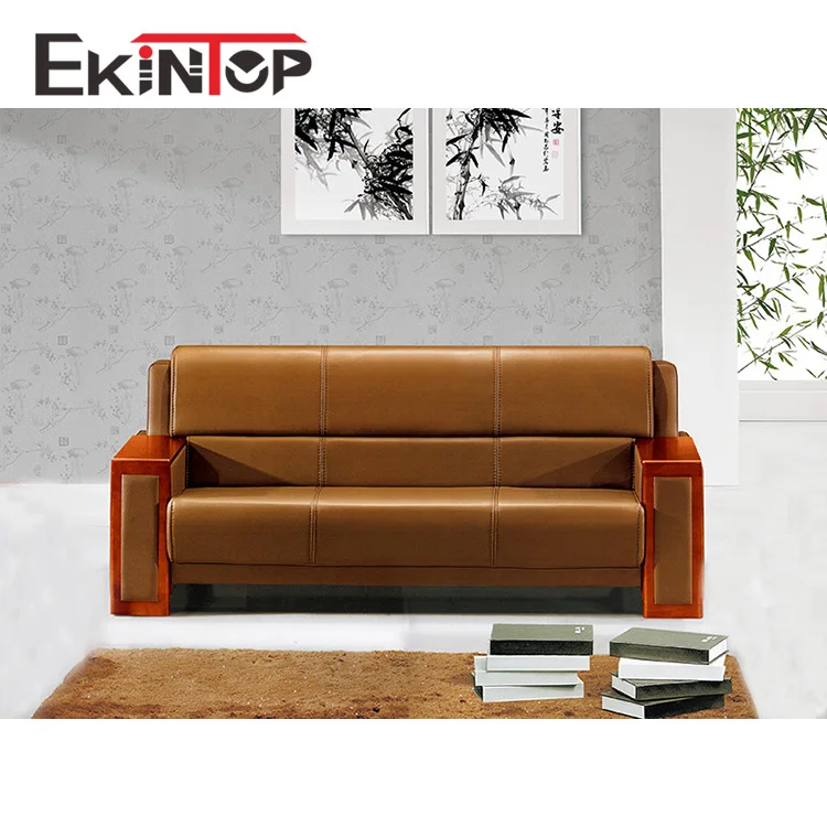 High Quality Office Furniture Modern Comfortable Office Sofa Set Leather Reception Sectional Sofa Reception Business Office Sofa