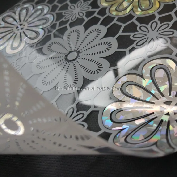 High Quality Modern Flower PVC Transparent Table Cloth