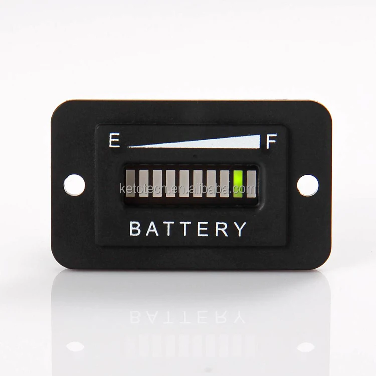 12 В 24 в 36 в 48 в 72 в светодиодный индикатор уровня заряда батареи для электровелосипеда, электромобиля, электромобиля, вилочного погрузчика