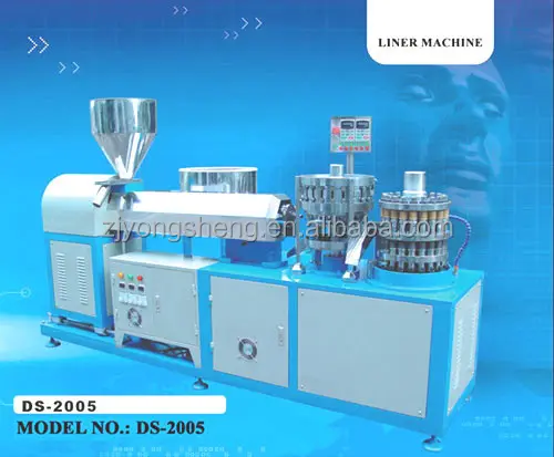 Пластиковые накладки крышки машины удаления машина (DS-2005)/оборудование для производства крышки бутылки с Пластиковая Вставка (термопластичный эластомер)