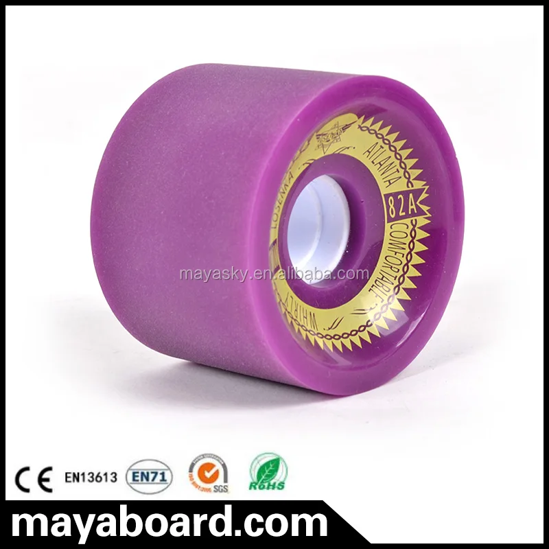Large longboard wheels 82a wheels on casters