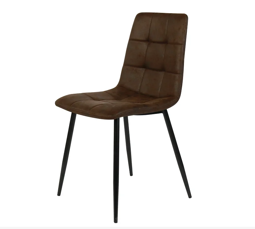 Hot Selling Bazhou Factory Supply  Cheap Home Furniture Fabric Leather dining chair