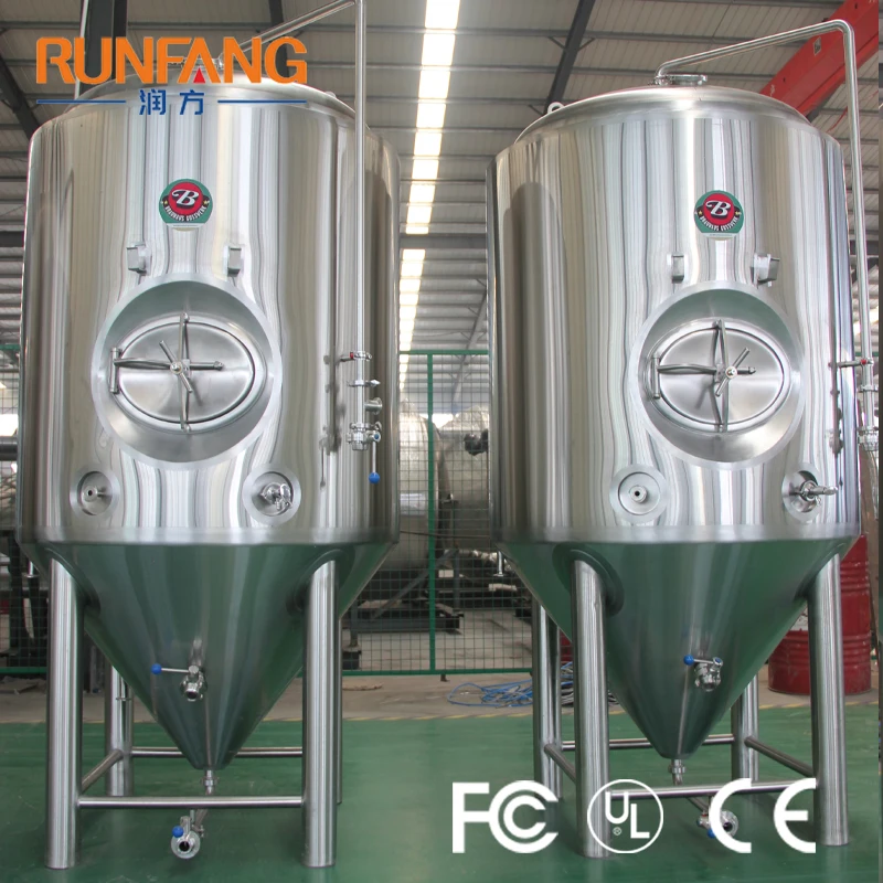 
New Technology Large Scale Fermentation Tanks for Brewery Craft Beer Brewing 