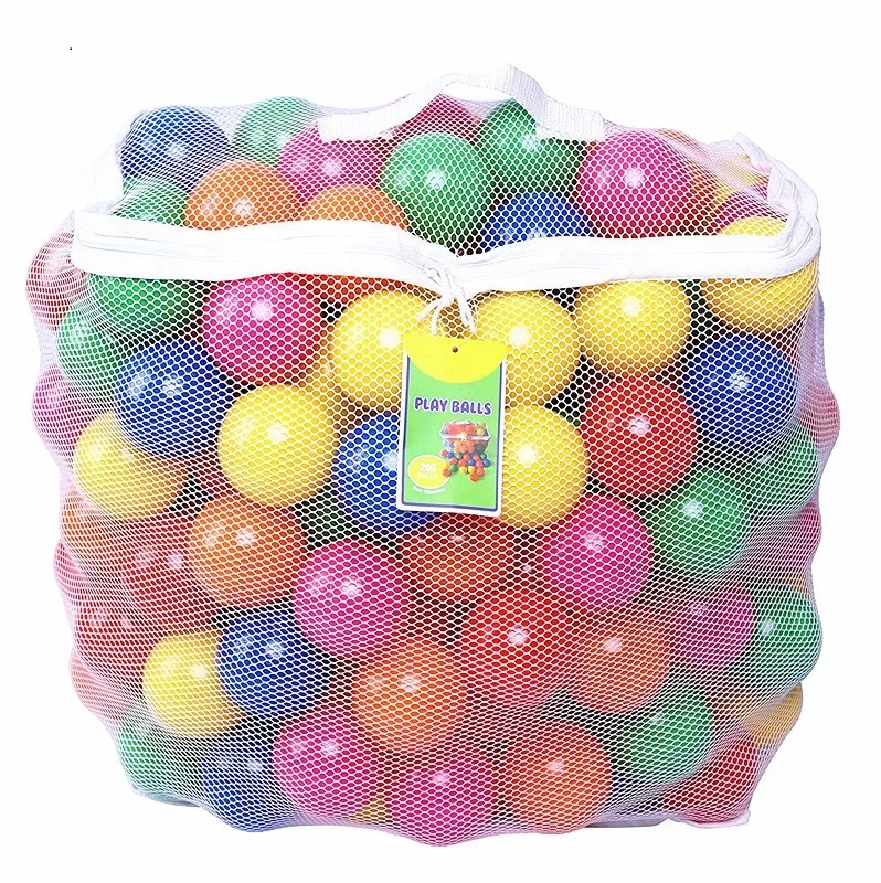 High Quality 200pcs 6cm Multi-Colored LDPE Plastic Ball Toy China Professionally Made Durable Colorful Polyethylene Hollow Toy