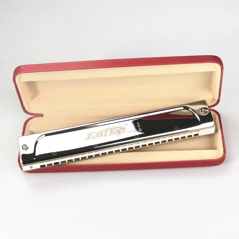 
T2406S EASTTOP professional harmonica competitive price good sound with key of C 