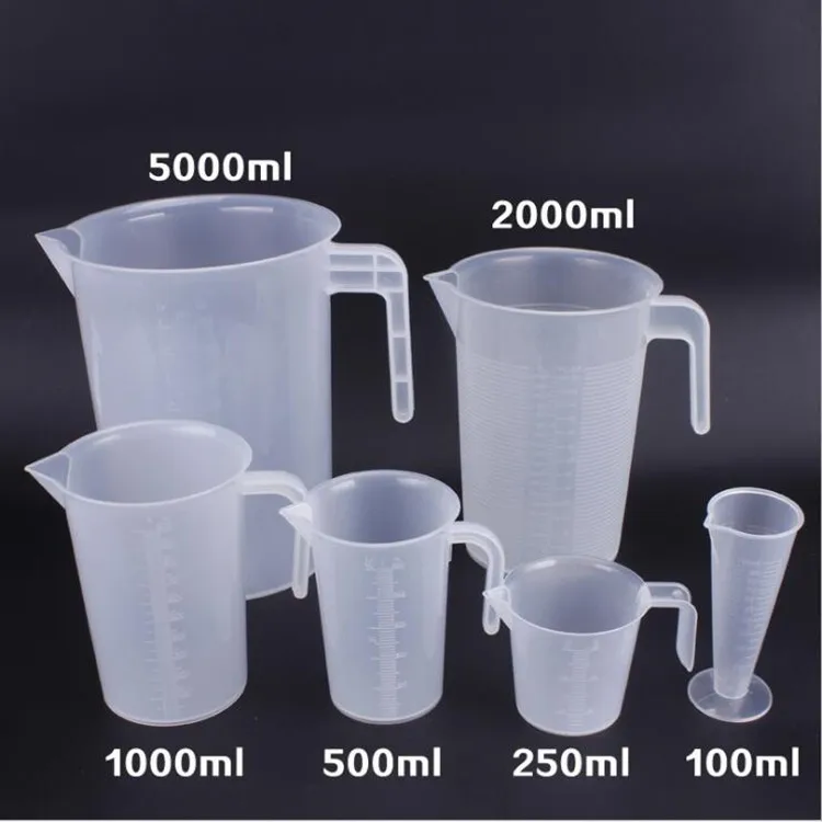 Factory hot selling 2l transparent measuring pp cup medical manufacturers