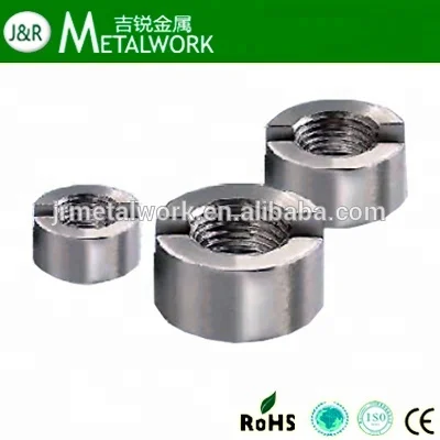 M8 M9 M12 M14 M16 M18  Stainless Steel Round Slotted Nut